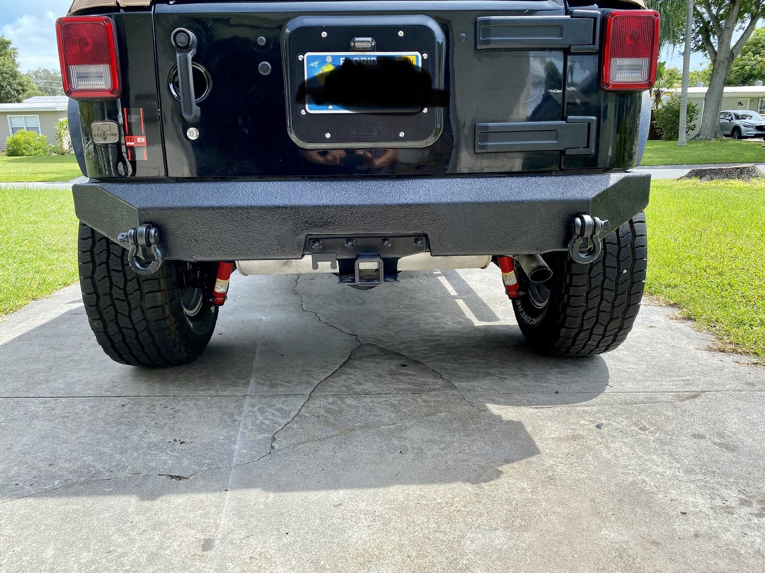 Quadratec Premium 2" Receiver Hitch for 0718 Jeep Wrangler JK Quadratec