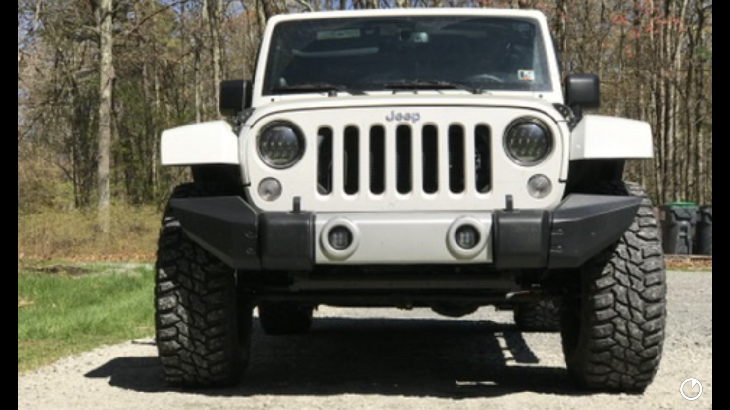 Mopar 77072427AB High Top Fender Flares for 0718 Jeep Wrangler JK 2