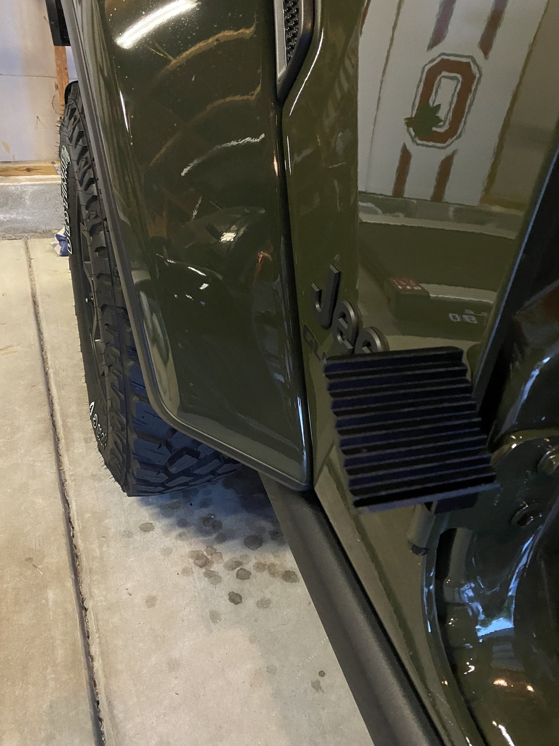 Fishbone Offroad FB21082 Foot Peg Set for 1821 Jeep Wrangler JL