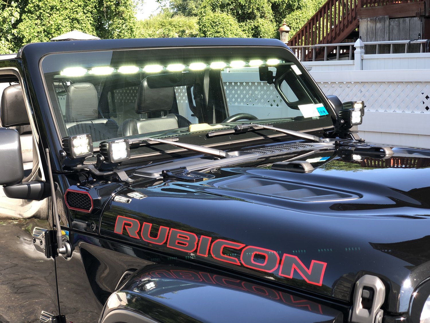 Quadratec LED Interior Mount 50” Stealth Light Bar for 1823 Jeep Wrangler JL & Gladiator JT