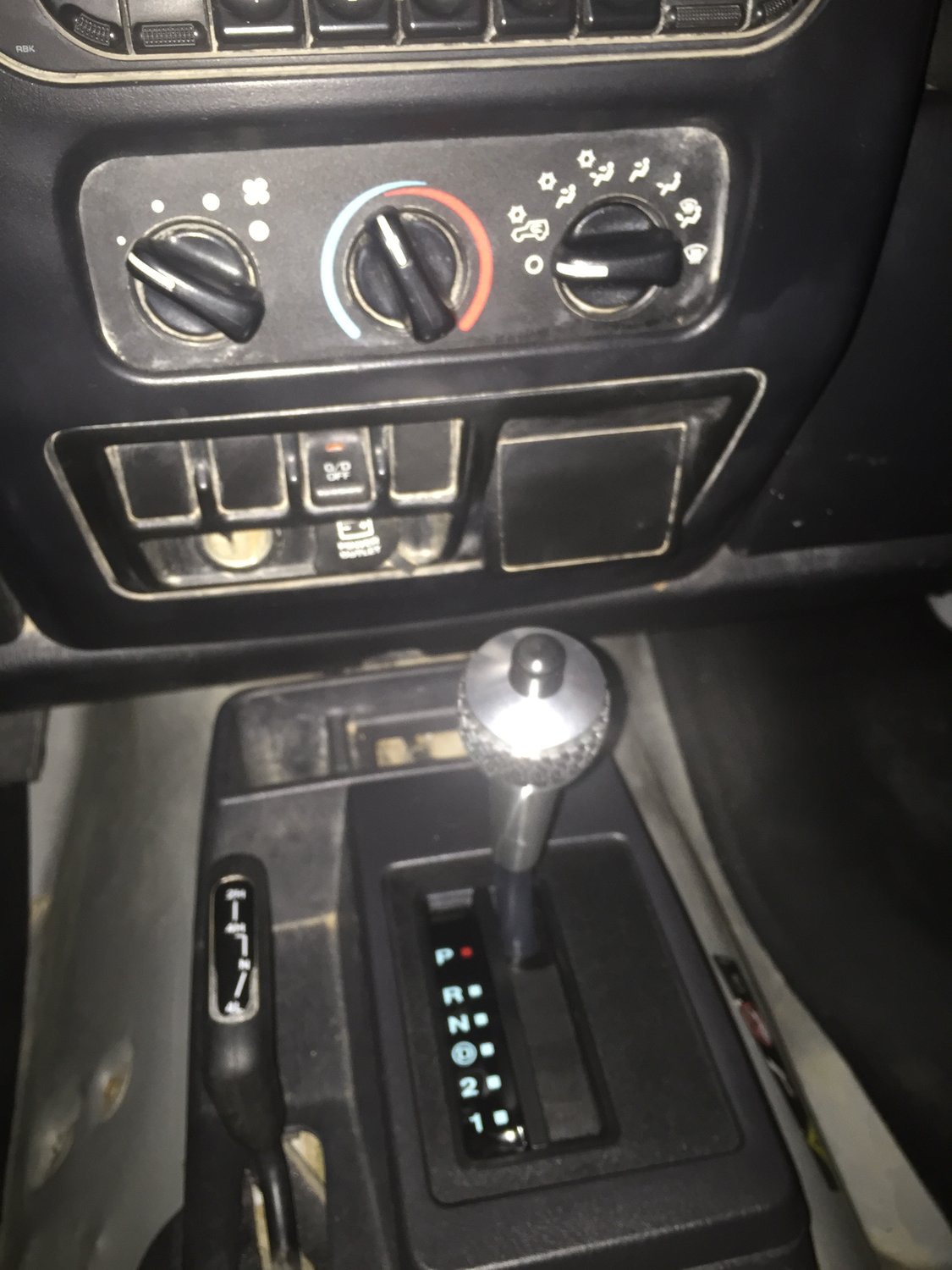 DV8 Offroad DJP180023BL Billet Aluminum Automatic Shift Knob for 97