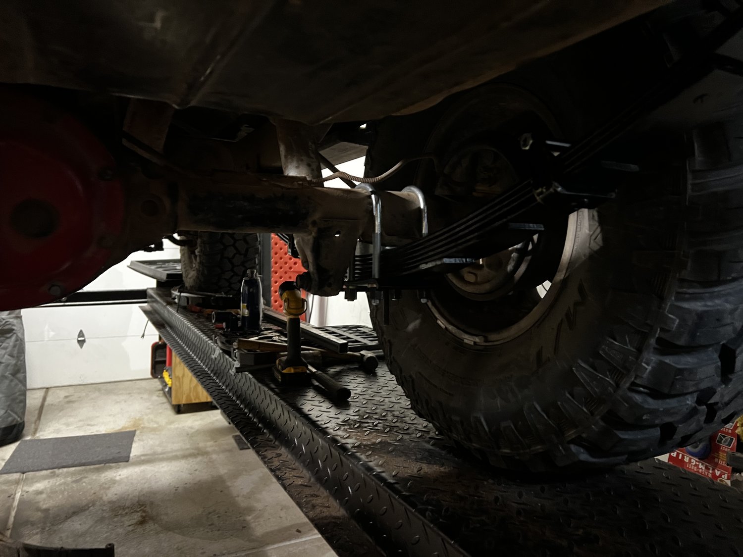 Rubicon Express RE1455 ExtremeDuty 4.5" Rear Leaf Spring for 8795