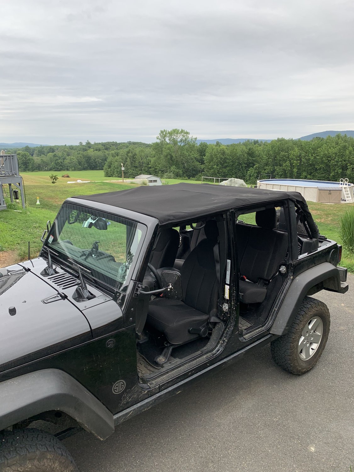 MasterTop Cable Style Bimini Top Plus in MasterTwill® Fabric for 0718