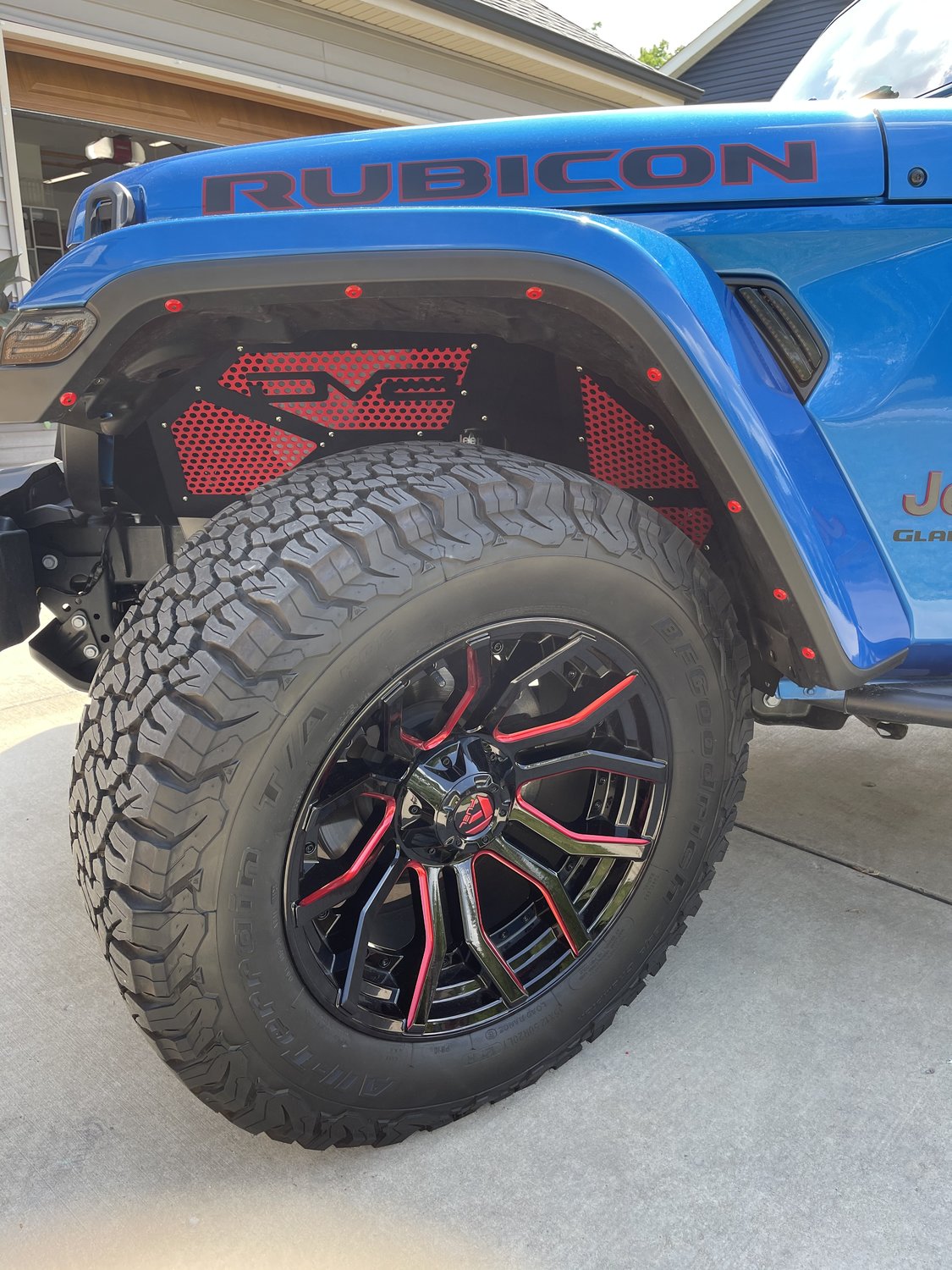 DV8 Offroad Front Inner Fenders for 1823 Jeep Wrangler JL & Gladiator