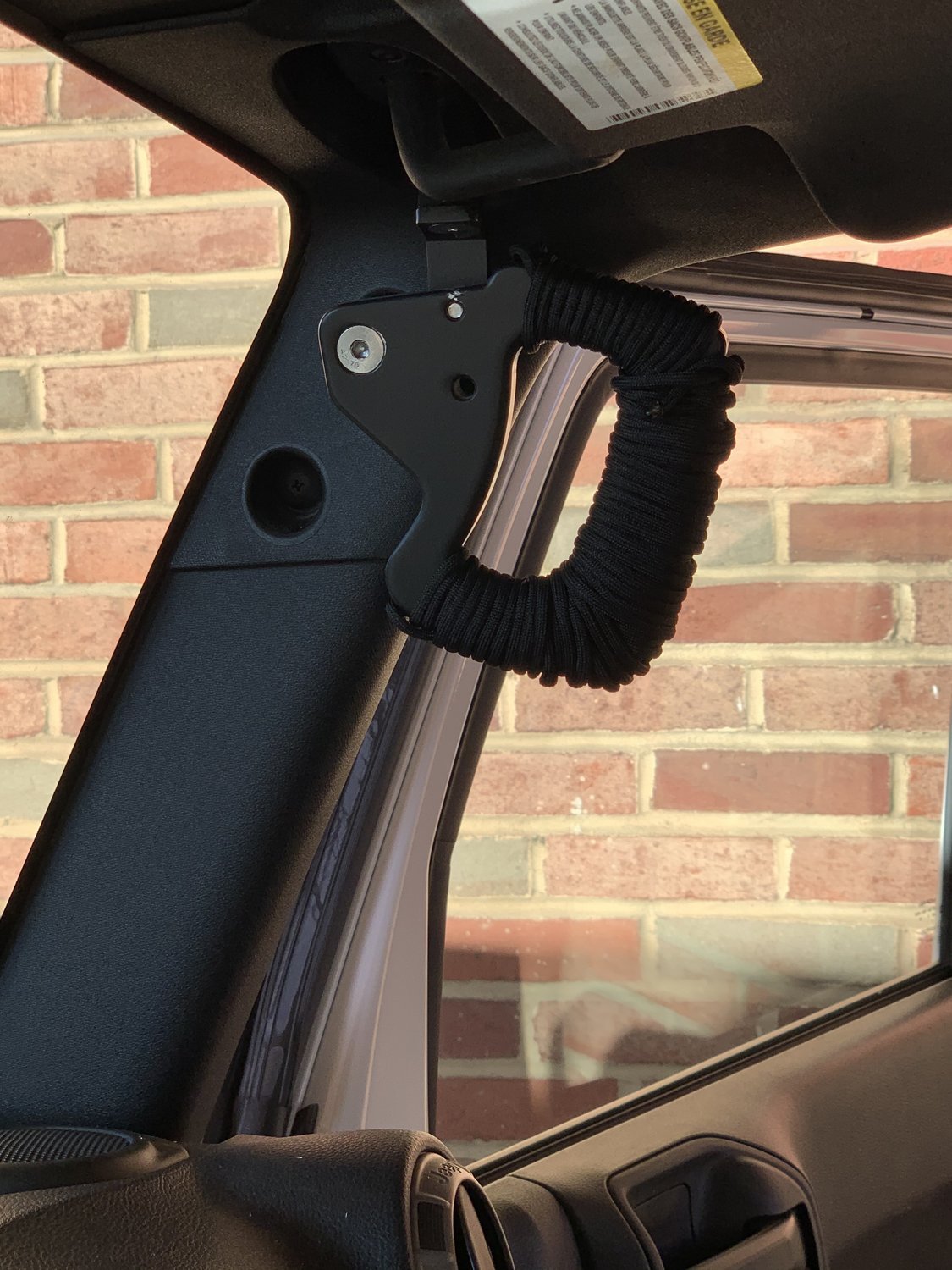 Smittybilt 76931 Front Aluminum Grab Handles for 0718 Jeep Wrangler JK