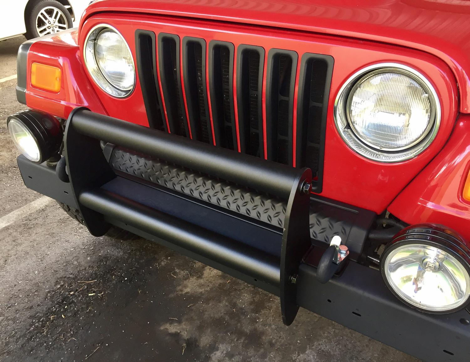 Olympic 4x4 Products Grille Guard for 97-06 Jeep Wrangler TJ