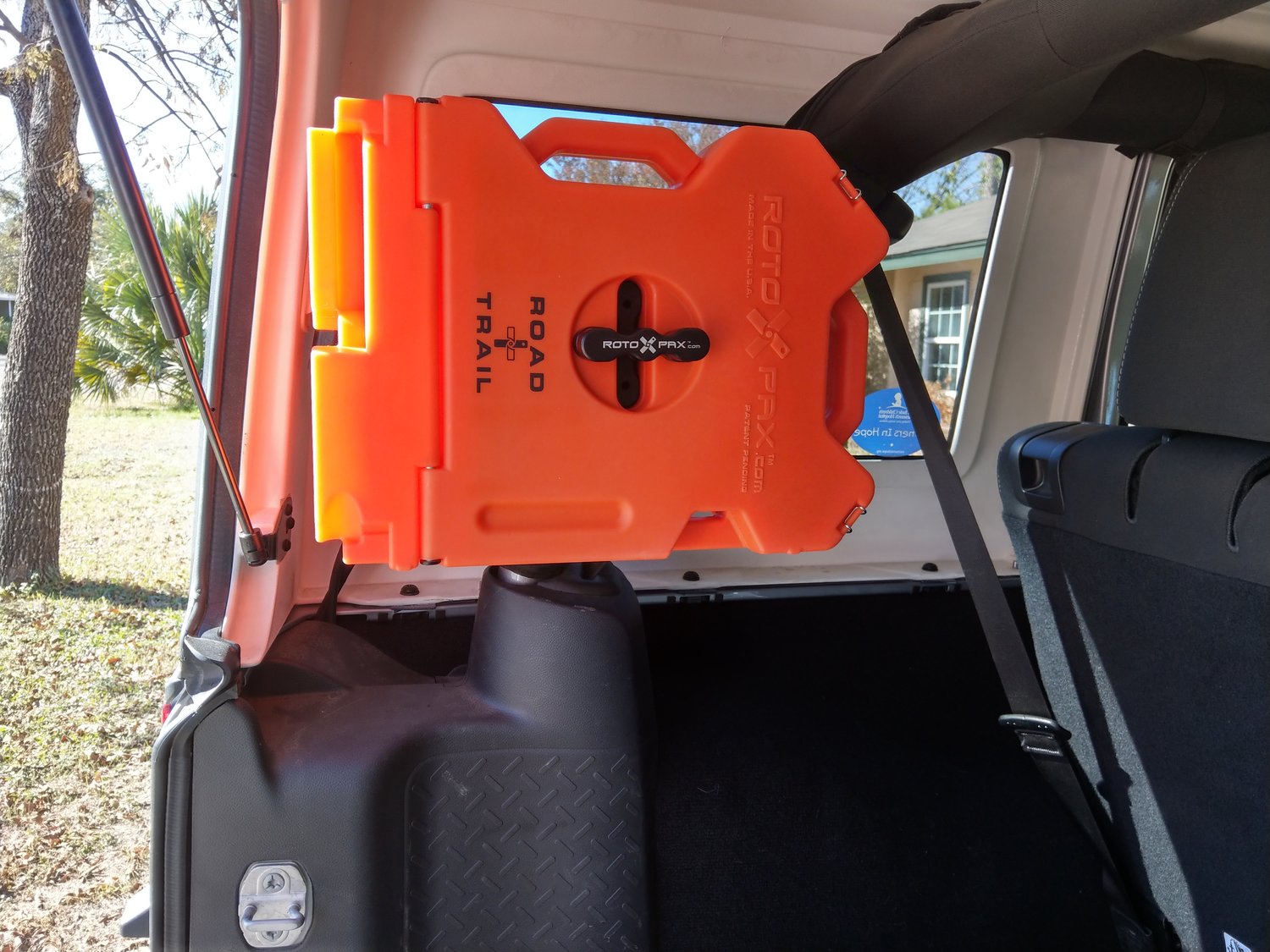 Garvin 66790 Interior Roll Bar Rotopax 2 Gallon Can Mount