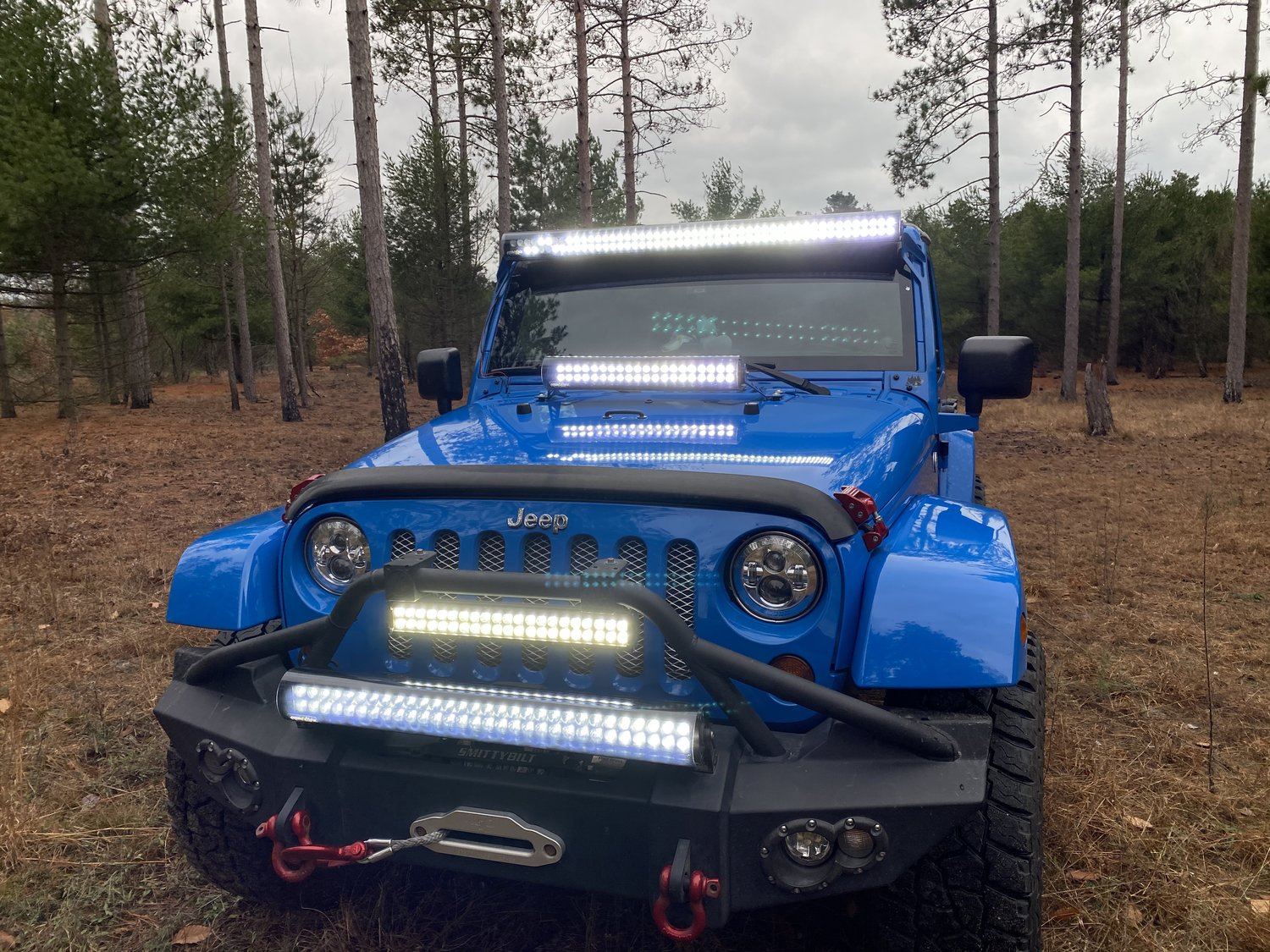 Aerolidz Dual LED Light Bar Silencer Quadratec