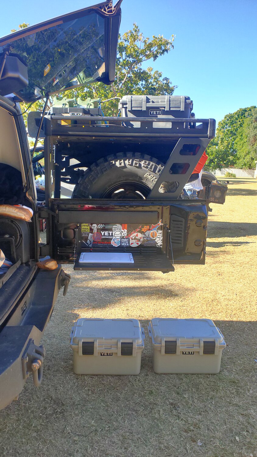 Teraflex Alta Cargo Rack for 07 18 Jeep Wrangler JK Quadratec
