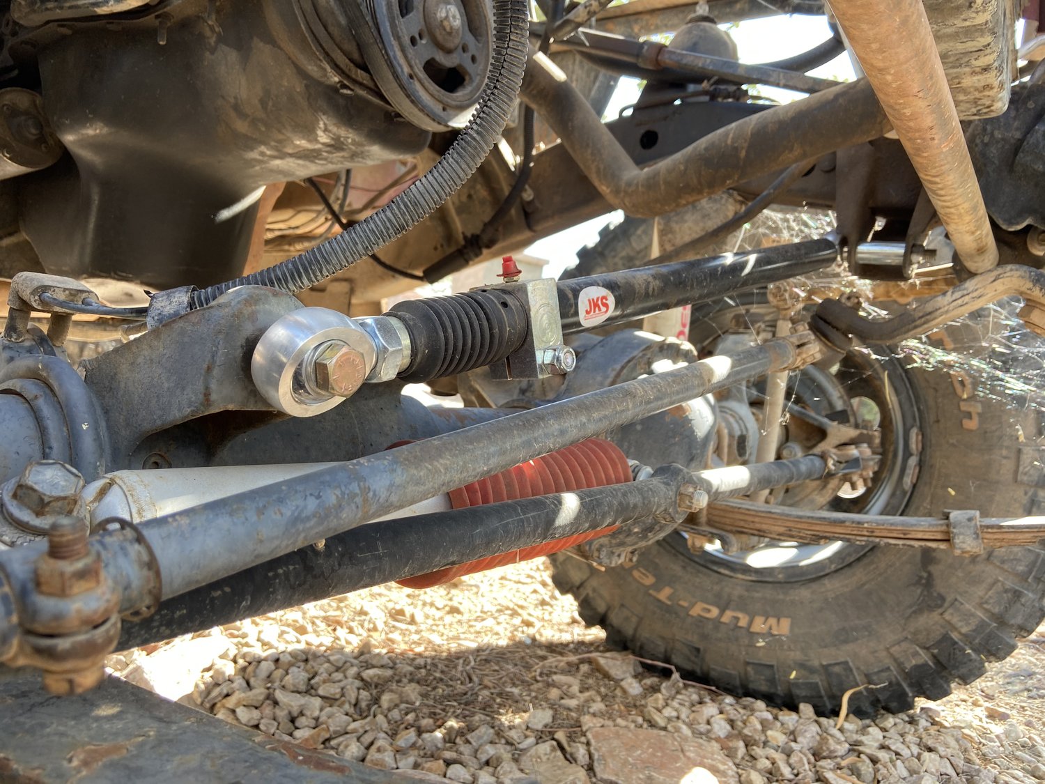 JKS Manufacturing 9800 Telescoping Front Track Bar for 8795 Jeep