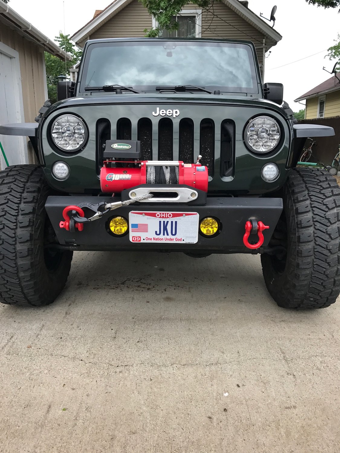 Quadratec Led Fog Lights Kit For 07 20 Jeep Wrangler Jk