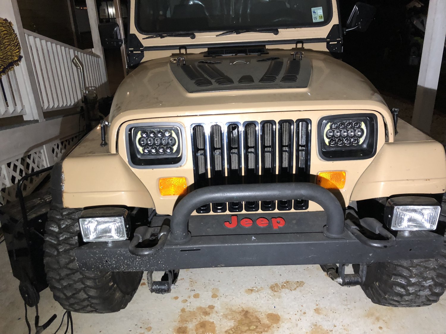 Omix Ada Grille Inserts With Headlamp Bezels Amp Rear Tail