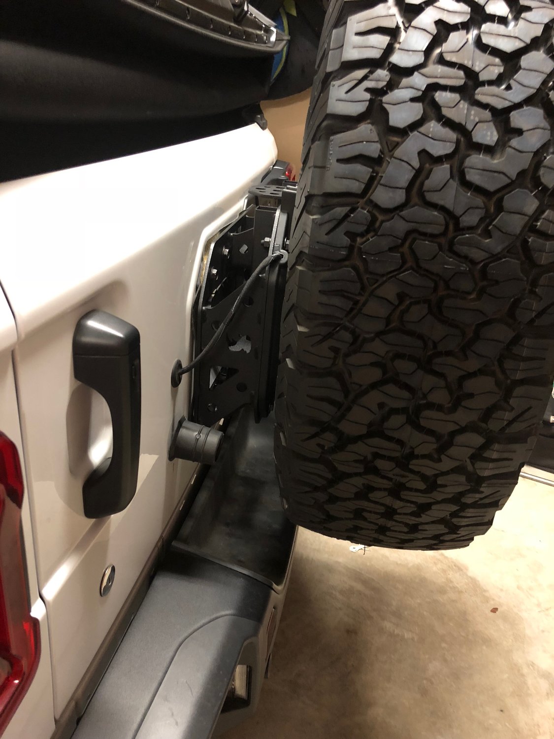 Jeep Wrangler Rhino >> Go Rhino 372000T Rockline Spare Tire Relocation Kit for 18 ... Jeep Wrangler Rhino >> Go Rhino 372000T Rockline Spare Tire Relocation Kit for 18 ...