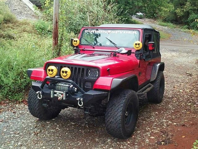 Xenon 9080 6 Quot Flat Fender Style Flares For 87 95 Jeep