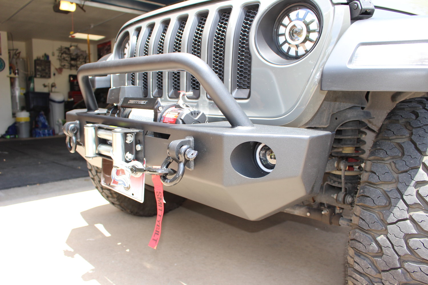 Quadratec QRC Front Winch Ready Bumper for 1824 Jeep Wrangler JL