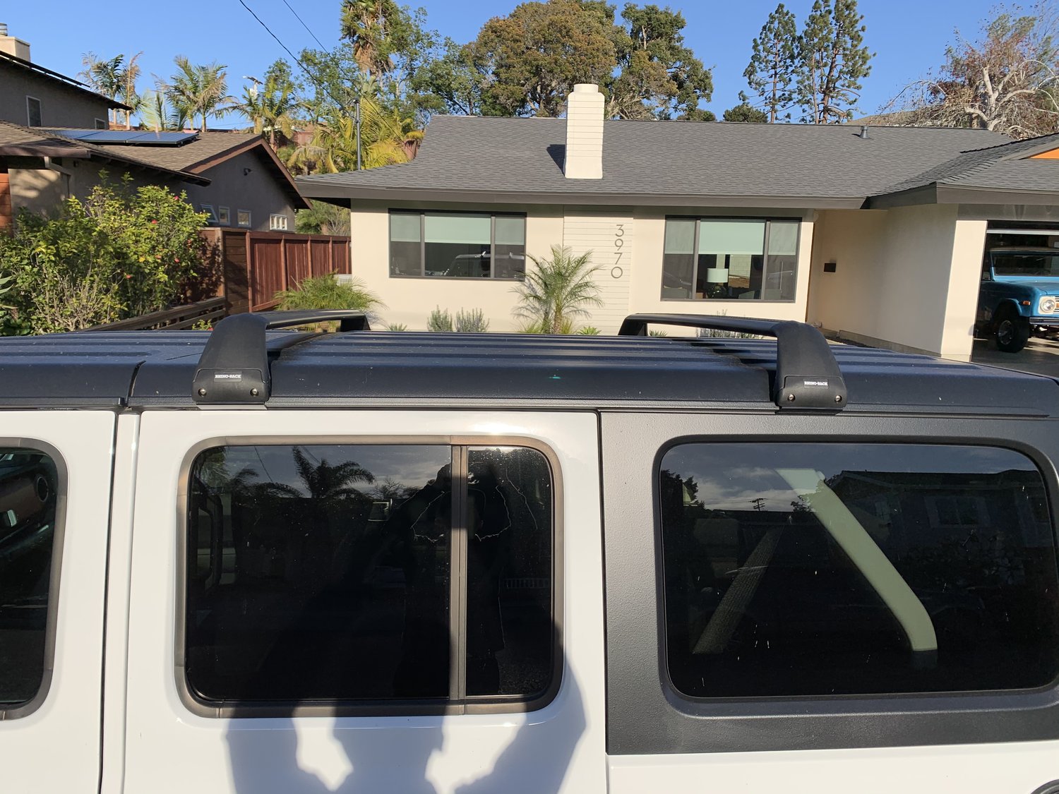 RhinoRack SG59 GutterMount Vortex 2Bar Roof Rack for 0721 Wrangler