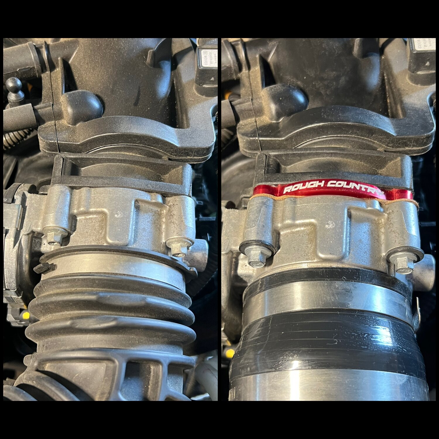 Rough Country 10561 Throttle Body Spacer for 1220 Jeep Wrangler JK, JL