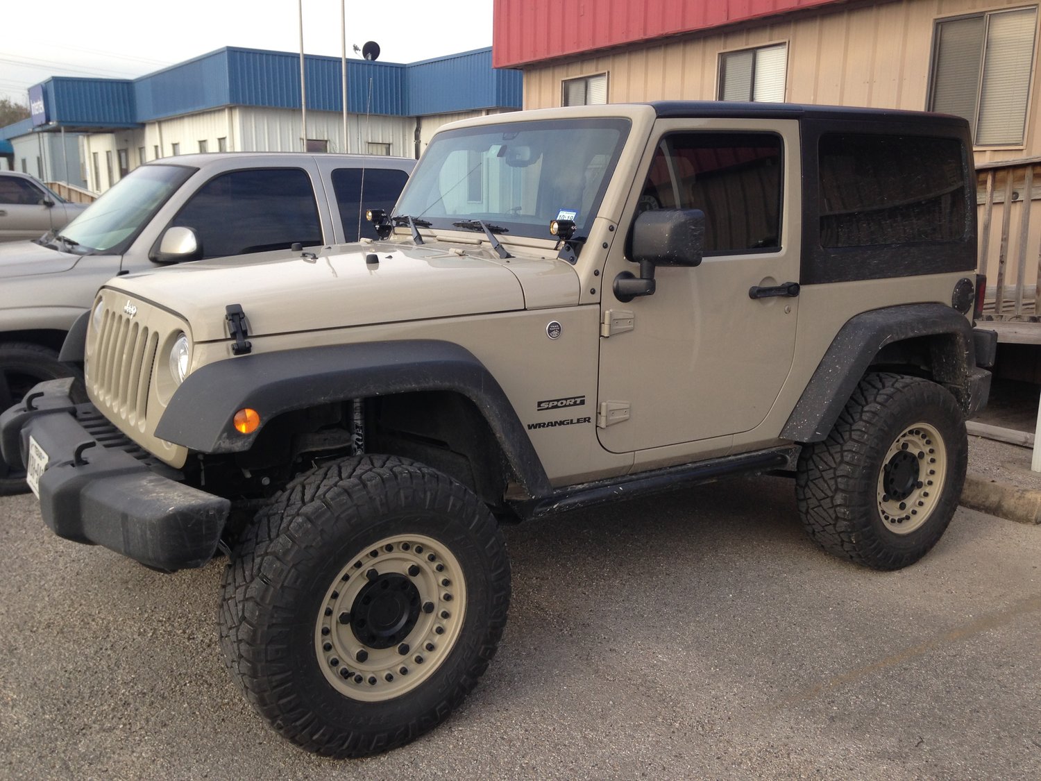 Black Rhino Armory Wheel In Desert Sand For 07 19 Jeep