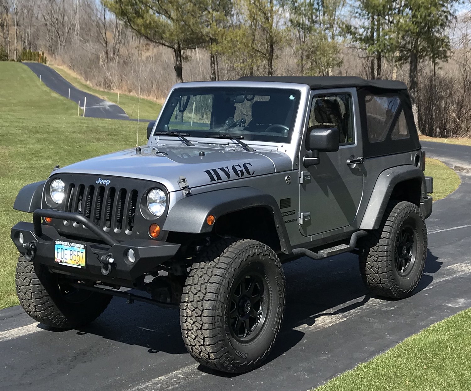 Rampage Products 99306 Rock Rage Front Bumper For 07 19