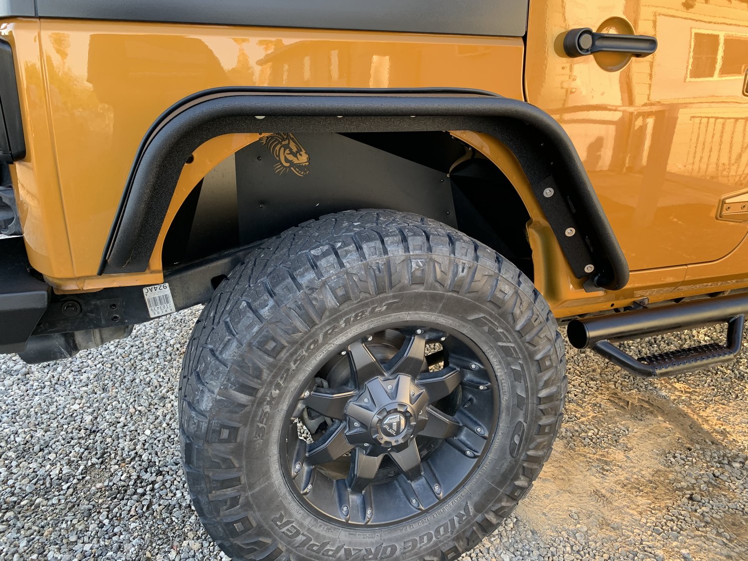 Fishbone Offroad FB23006 Steel Tube Fender Flares for 07-18 Jeep ...