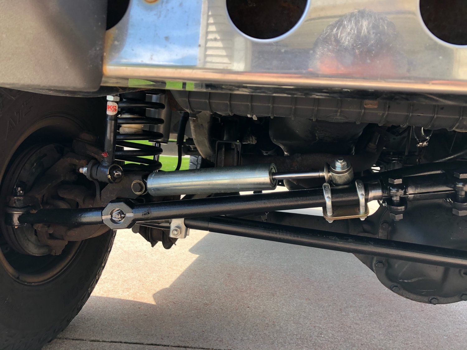 RockJock CE9701 CURRECTLYNC HeavyDuty Tie Rod System for 8406 Jeep