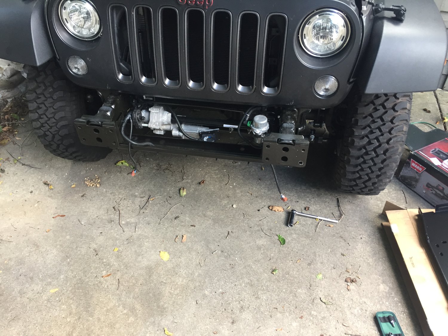 Maximus 3 Winch Mounting Plates For 13 18 Jeep Wrangler Jk