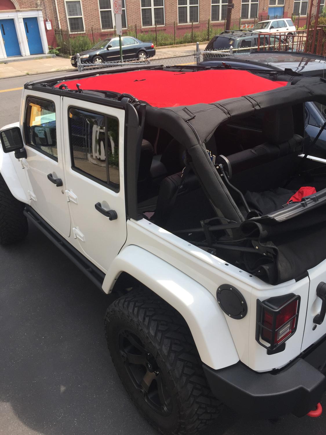 Rugged Ridge Full Eclipse Sun Shade for 0718 Jeep Wrangler Unlimited