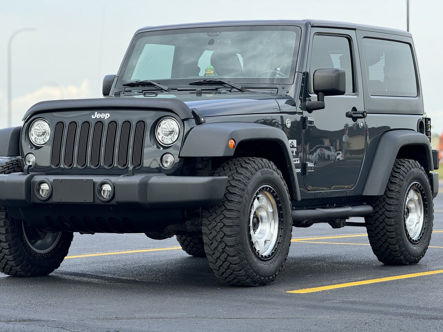 Black Rhino Hard Alloys Voyager 17x8.5 Wheel for 07-24 Jeep