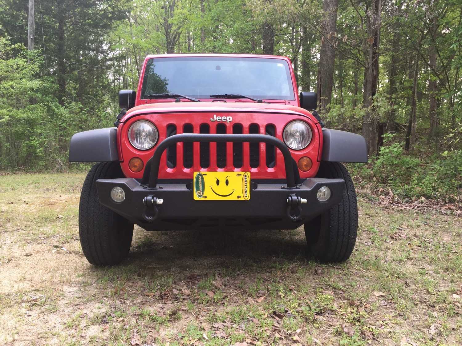 Smittybilt SRC Carbine Front Bumper for 07 18 Jeep
