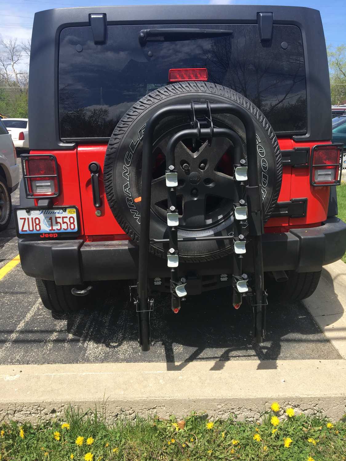 Versahitch Bike Rack For 07 18 Jeep Wrangler Jk Quadratec