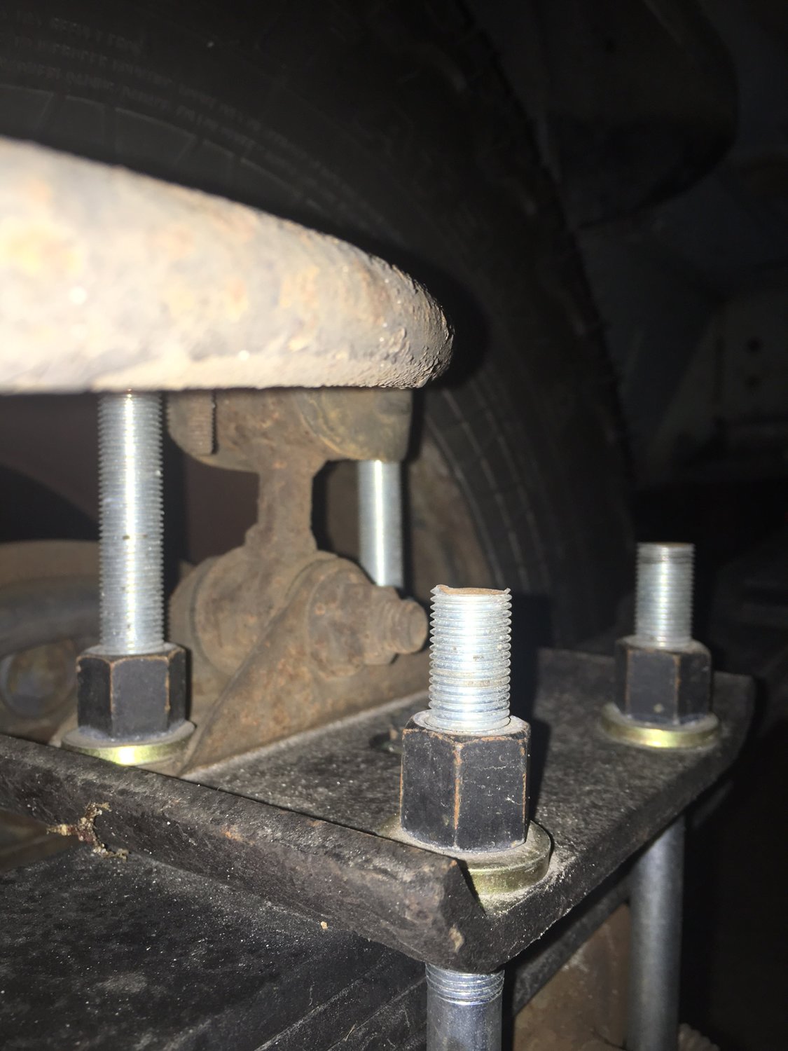 Rubicon Express RE1225 Rear Axle UBolt Kit for 8401 Jeep Cherokee XJ