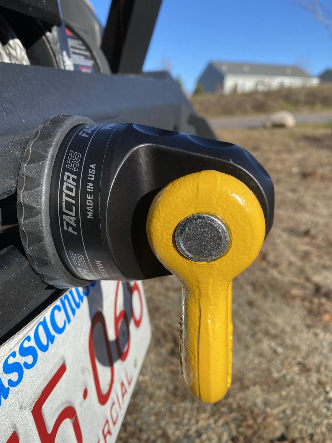 Factor 55 Winch Line Loaded ProLink in Black Quadratec