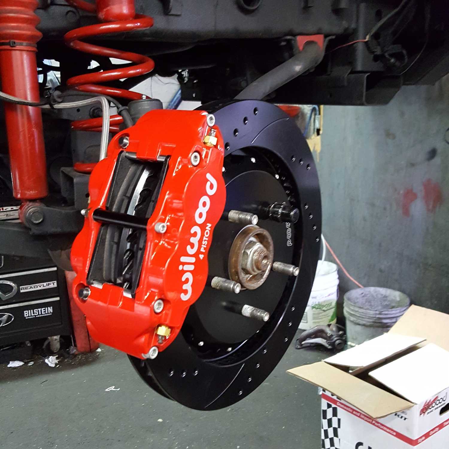 Wilwood Forged Narrow Superlite 4r Front Big Brake Kit