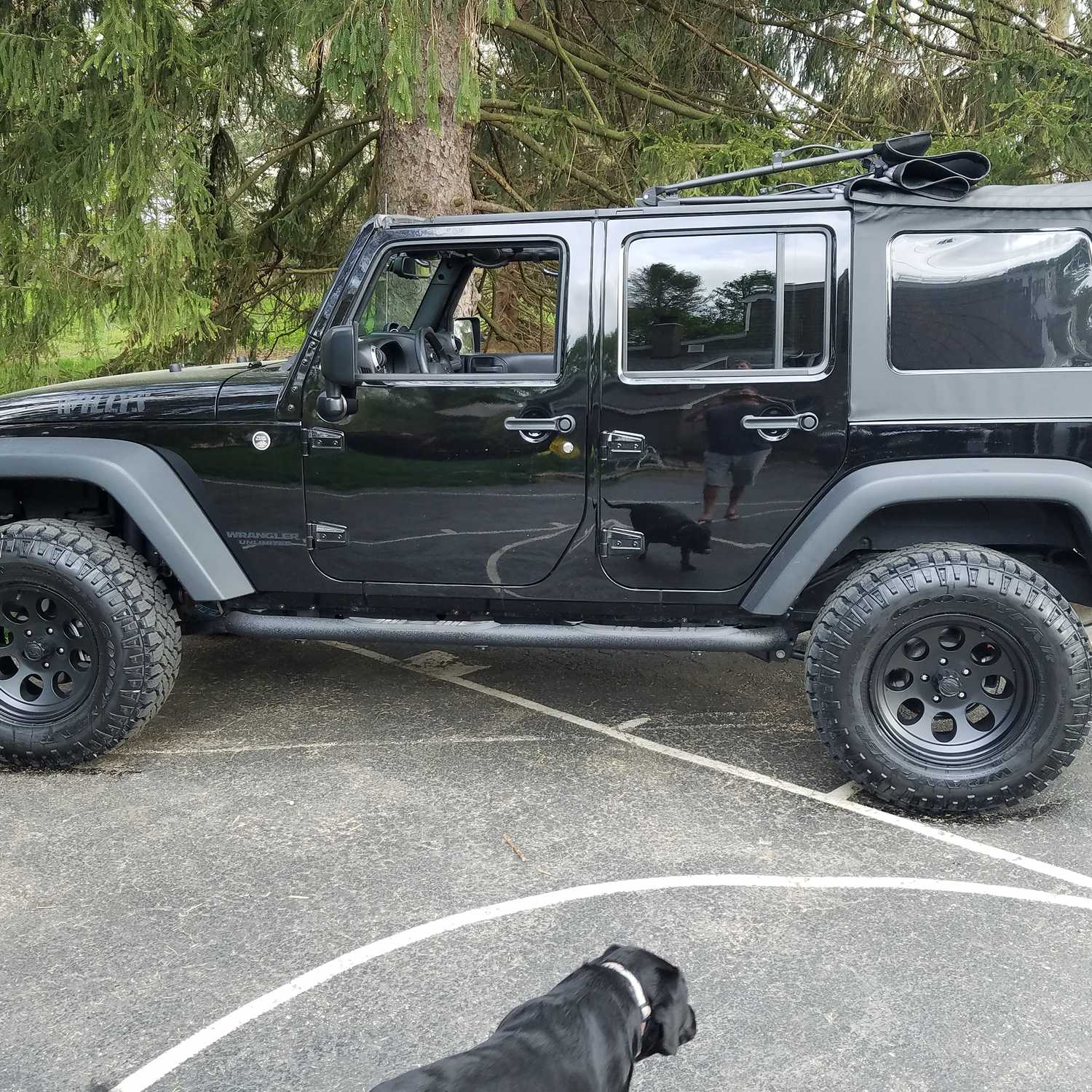 Goodyear Wrangler Duratrac With Outlined White Lettering