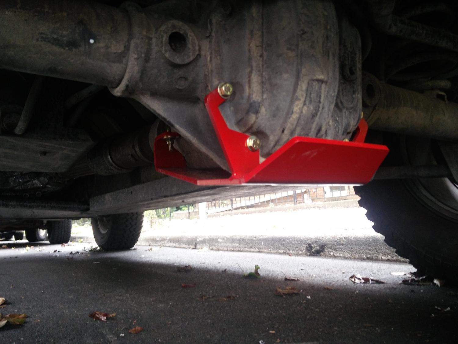 Rancho Rockgear Front Differential Glide Plate For 07 18
