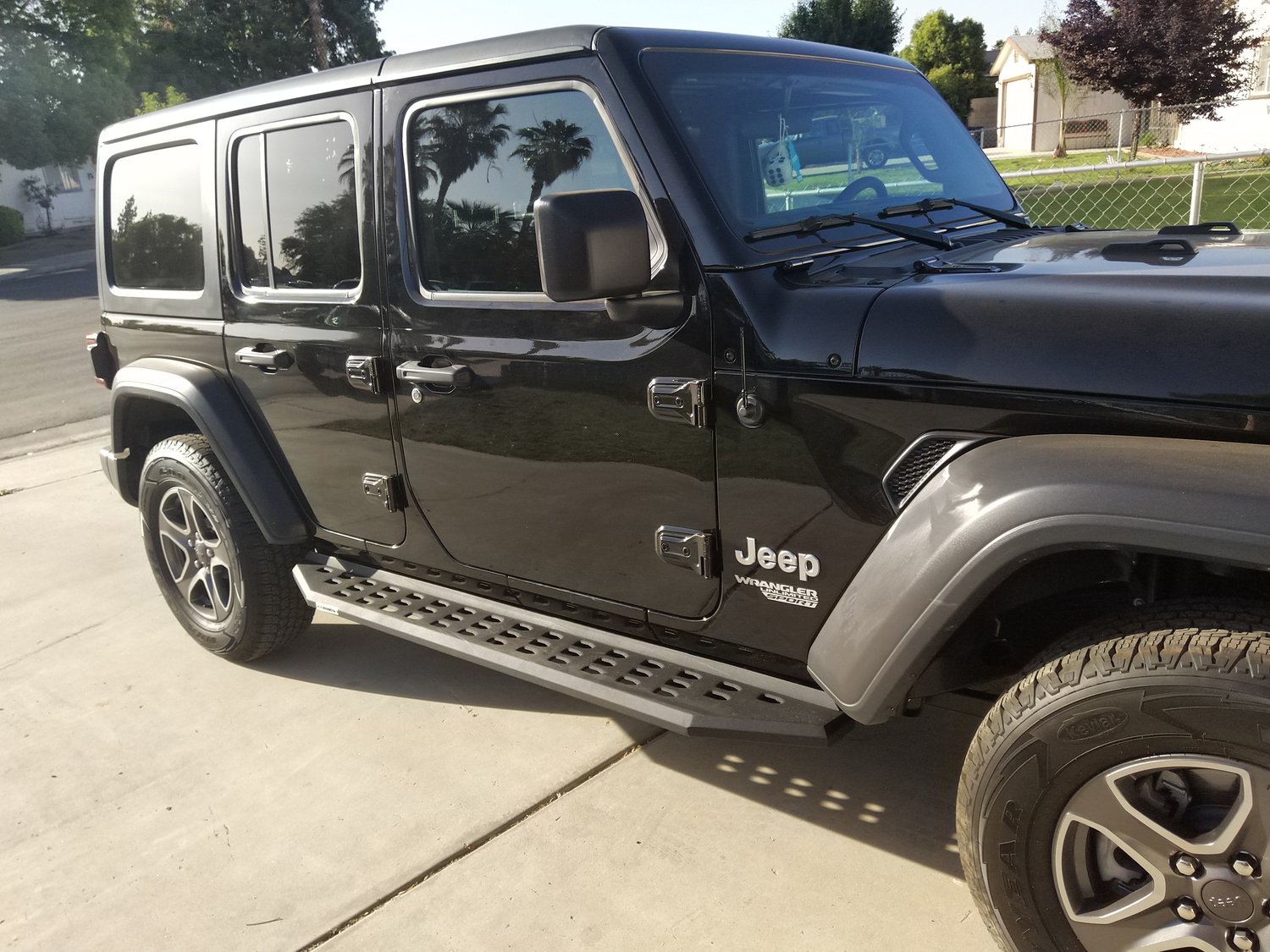 Go Rhino Rb20 Running Boards For 18 20 Jeep Wrangler Jl