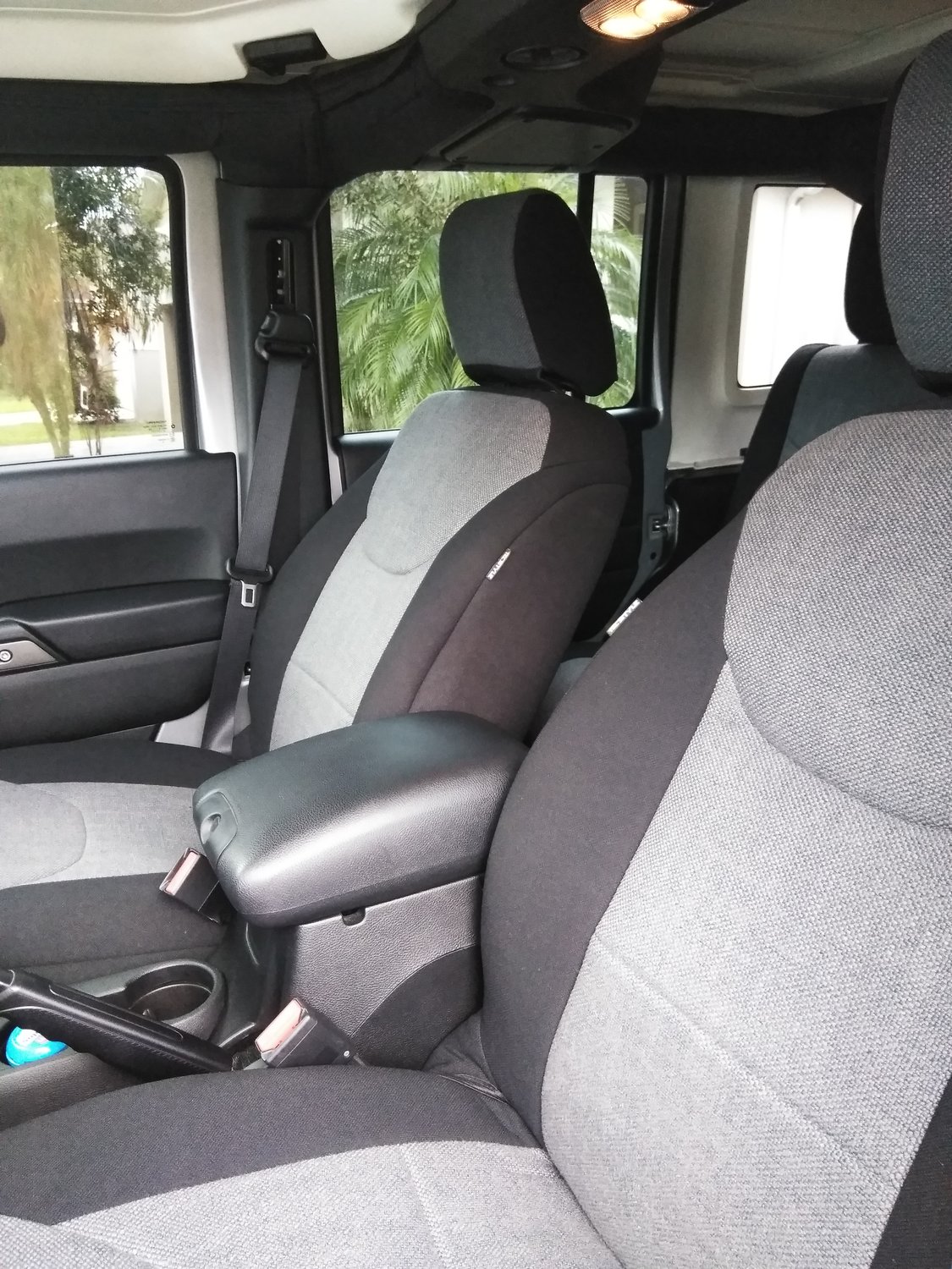 TecStyle Custom Fit Front and Rear Cloth Seat Covers for ...
