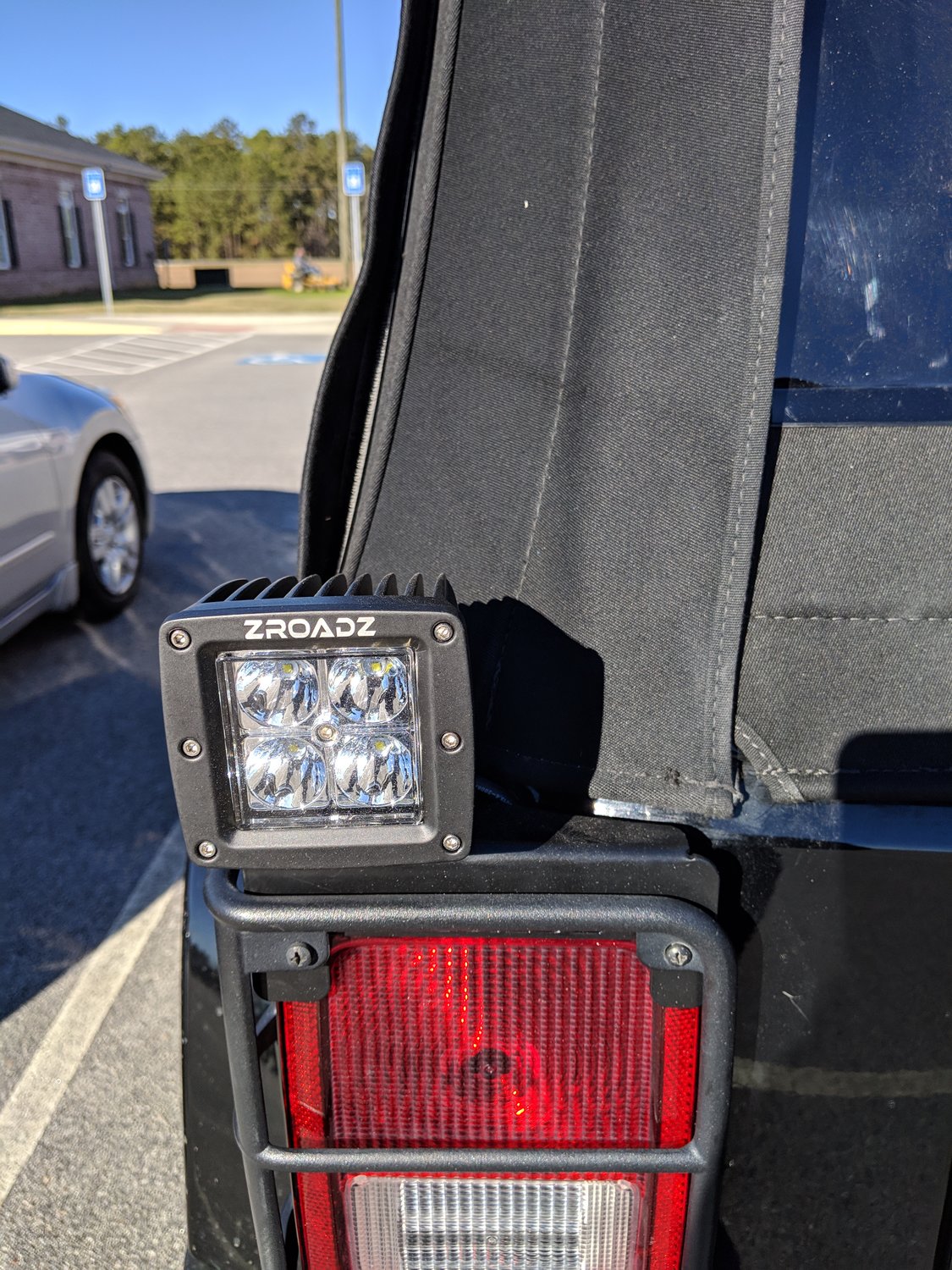 Zroadz Z384812 Kit Rear Tail Light Pod Mounting Kit With 3