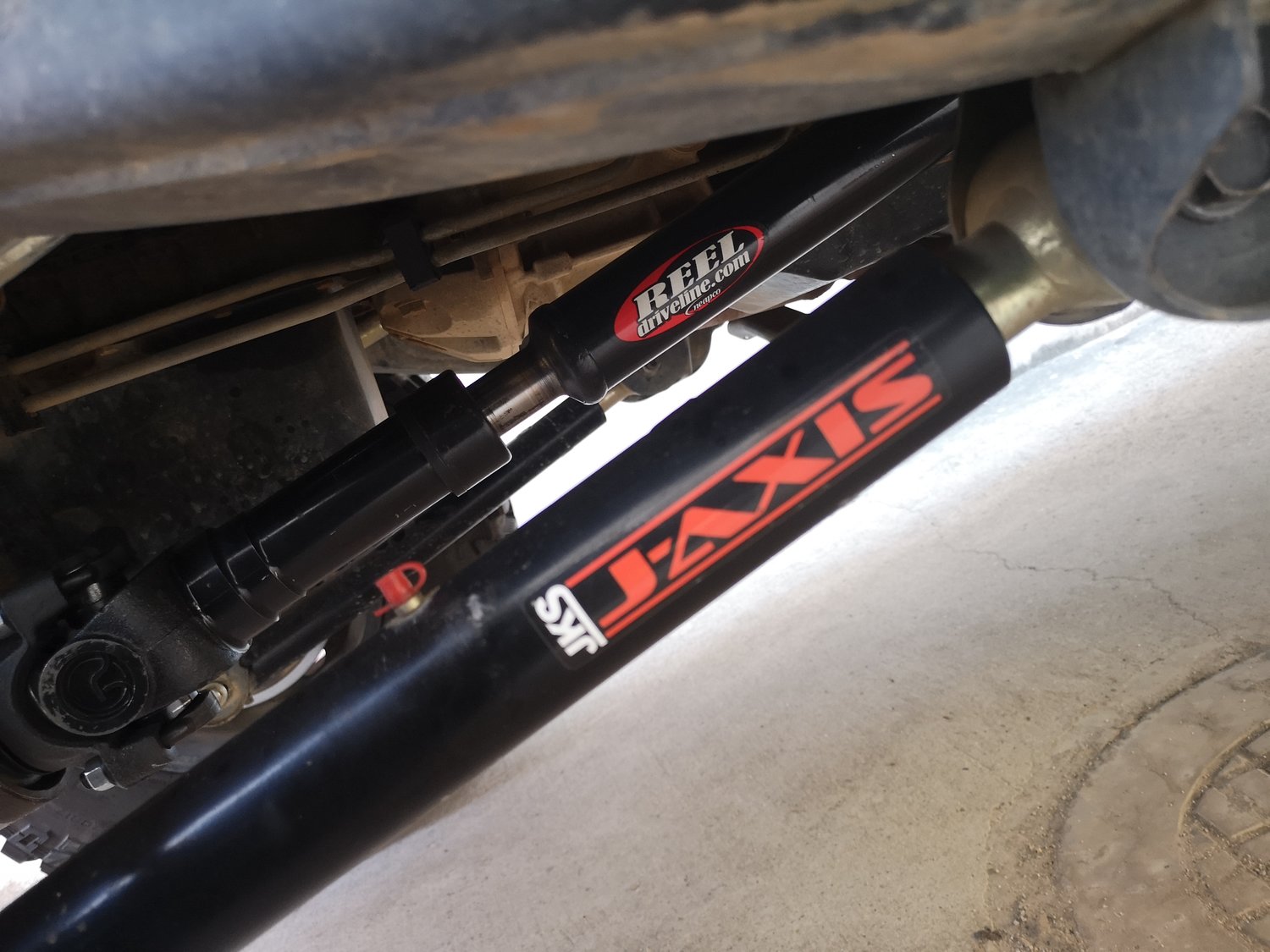 J.E. Reel 35JK24FBFGD Heavy Duty 1350 Front Driveshaft for 0718 Jeep