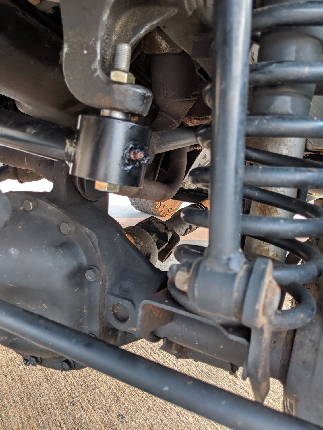 JKS Manufacturing OGS125 Front Adjustable Trackbar for 8406 Jeep