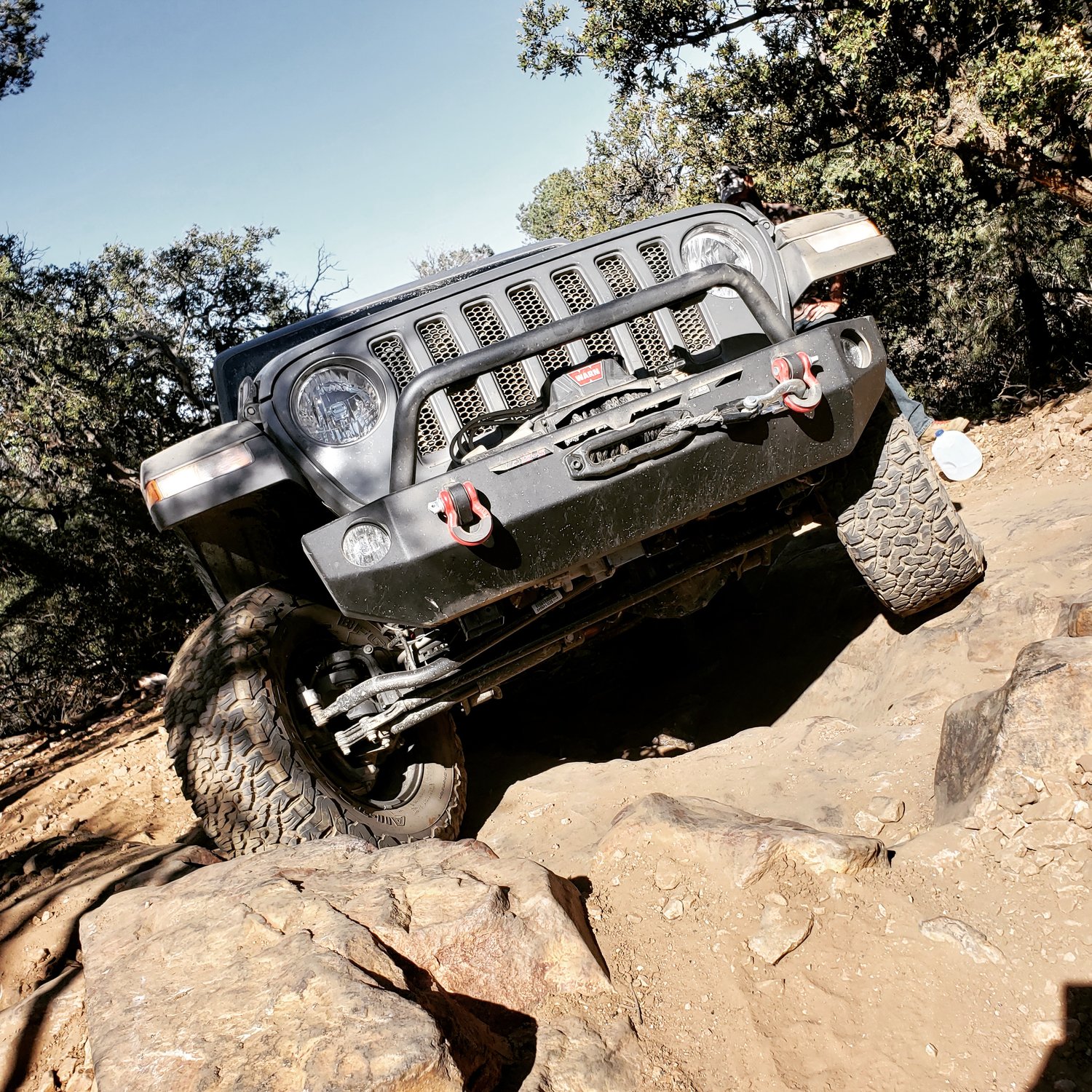 Quadratec QRC Front Winch Ready Bumper for 1824 Jeep Wrangler JL