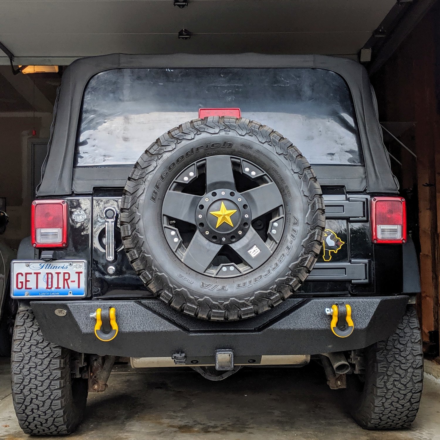 Smittybilt XRC GEN 1 Rear Bumpers for 0718 Jeep Wrangler JK Quadratec