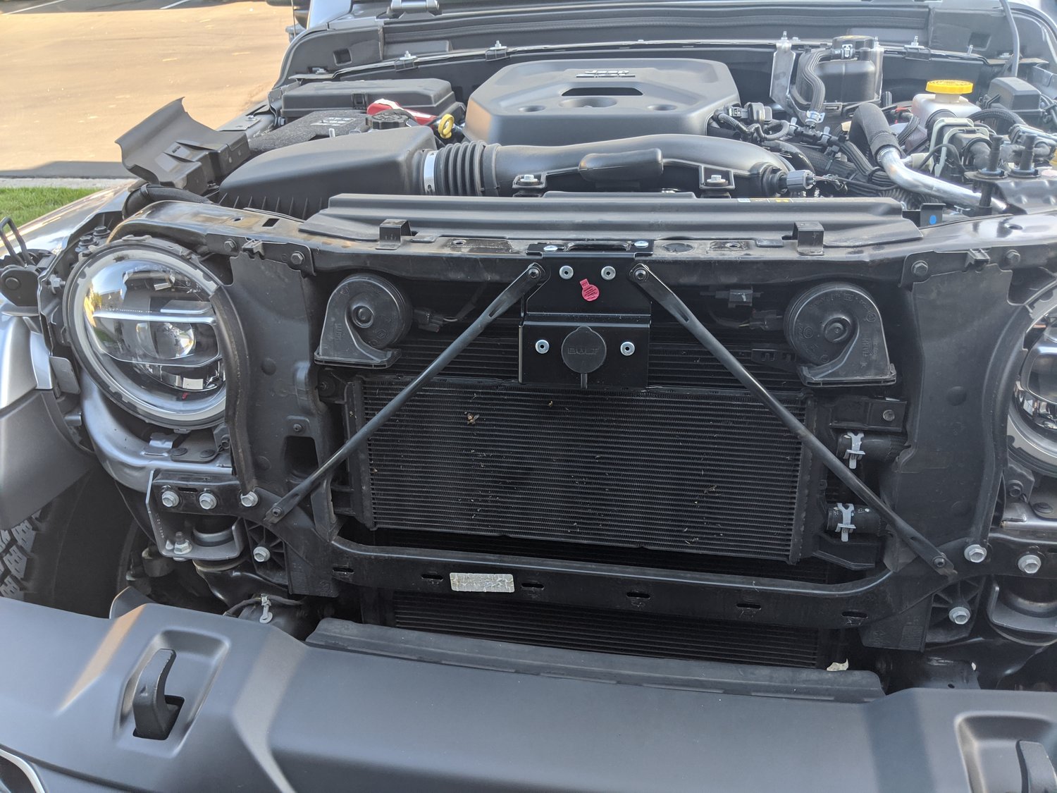 BOLT 7032303 Hood Lock for 1820 Jeep Wrangler JL and Gladiator JT