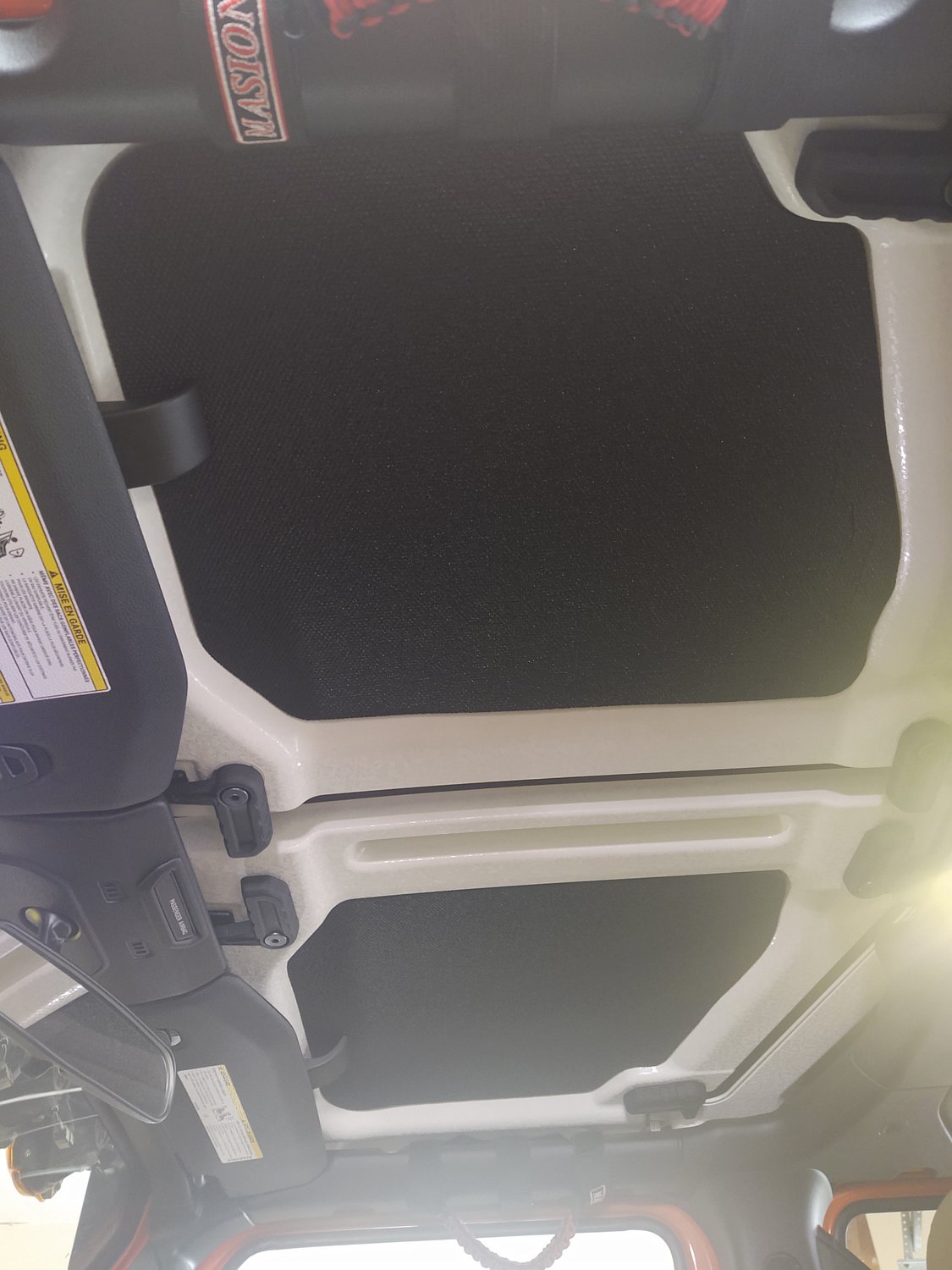 Boom Mat Sound Deadening Headliner for Jeep Gladiator JT Quadratec