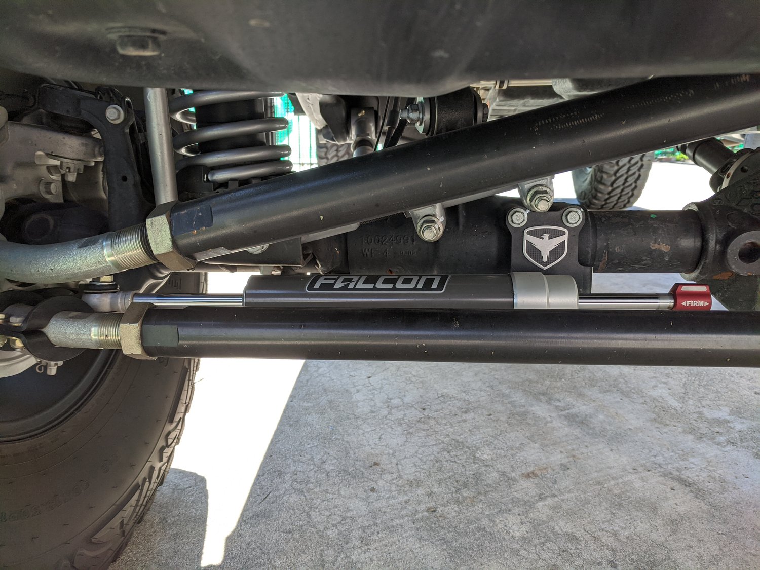 Teraflex 090222110000 Falcon Nexus EF 2.2 Fast Adjust Steering Stabilizer for 1822 Jeep