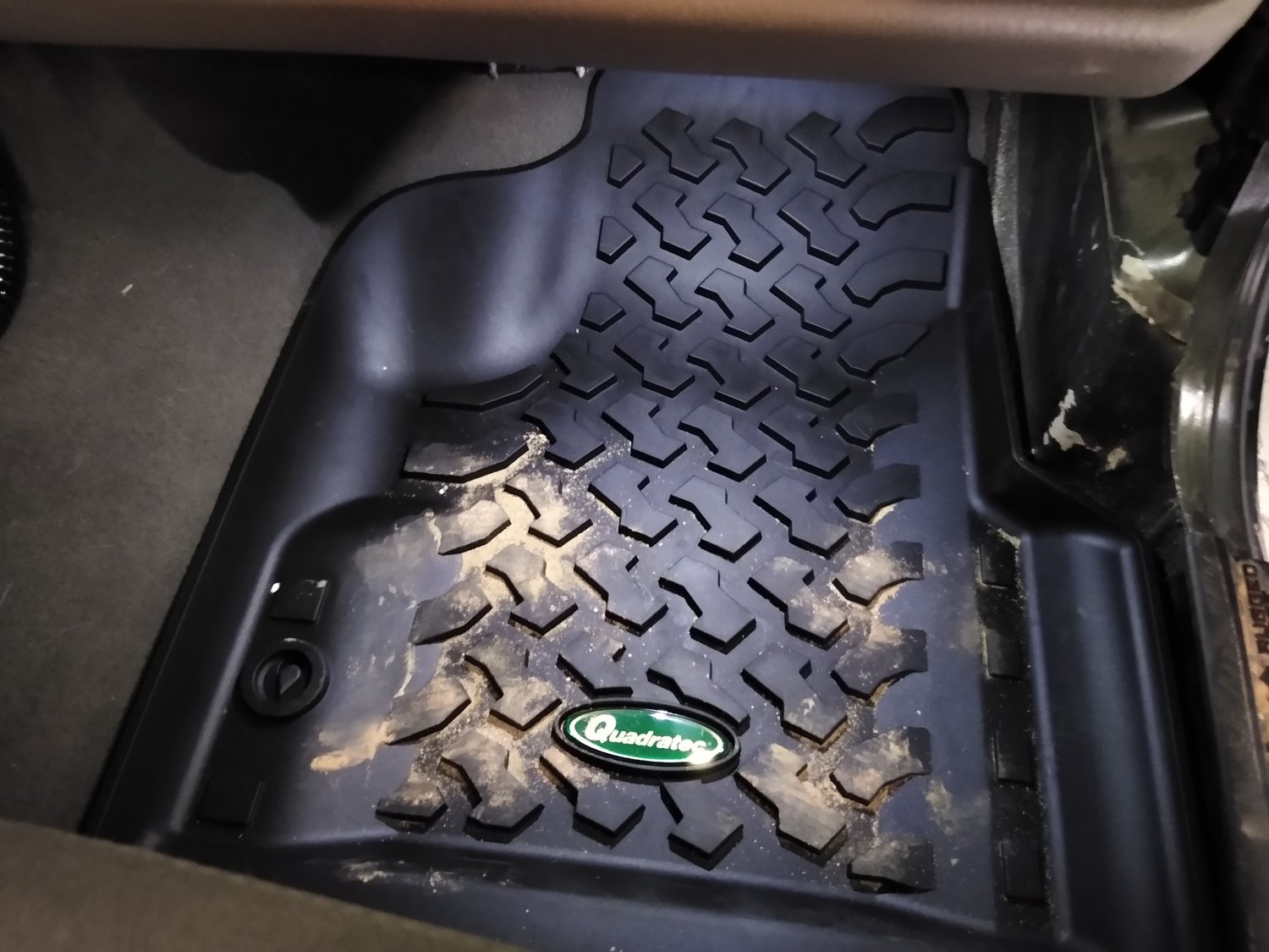 Quadratec Ultimate All Weather Floor Liners for 9706 Jeep Wrangler TJ