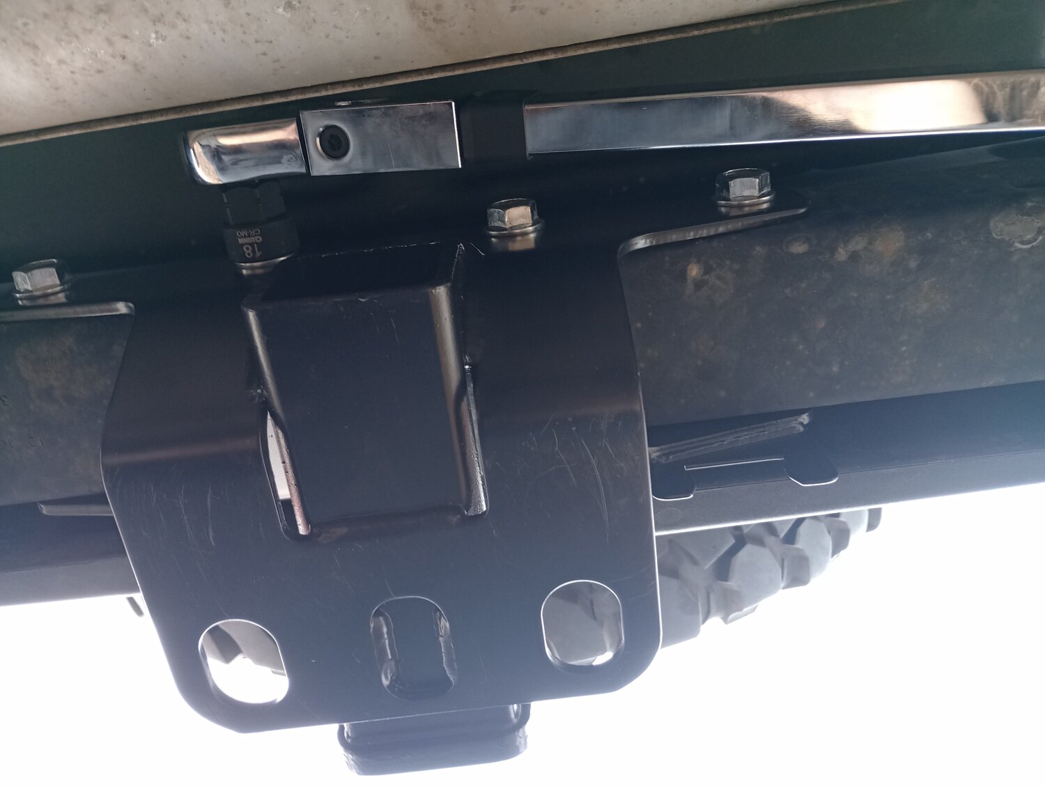 Trailer Hitch Receiver 2" Rear Bumper Hitch Fits Jeep 07-2018 - Foto 8