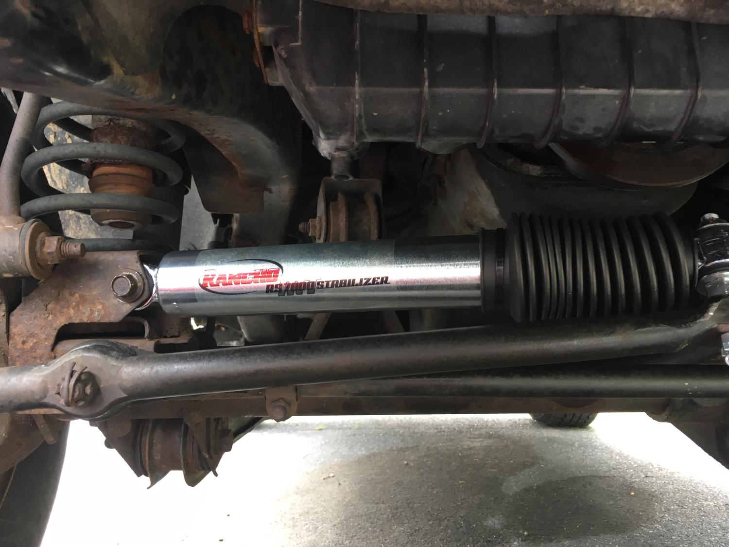Jeep Tj Steering Stabilizer Upgrade