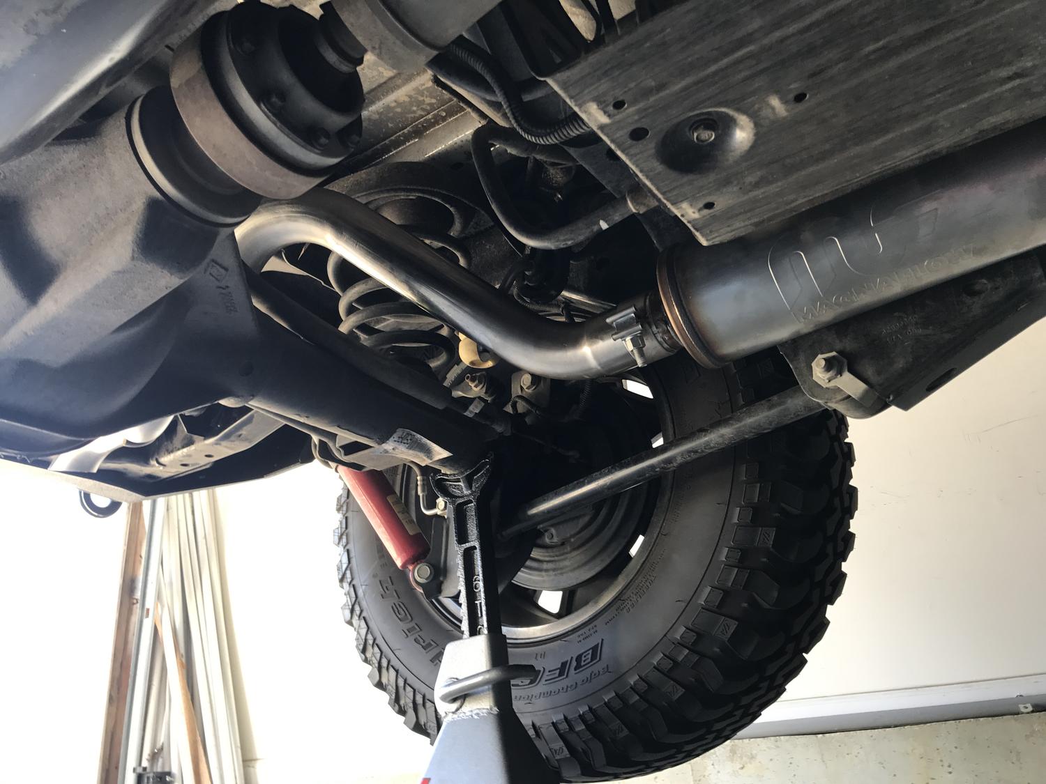 Magnaflow 15236 Performance "Rockcrawler" Exhaust for 1218 Jeep Wrangler JK 2 Door with 3.6L