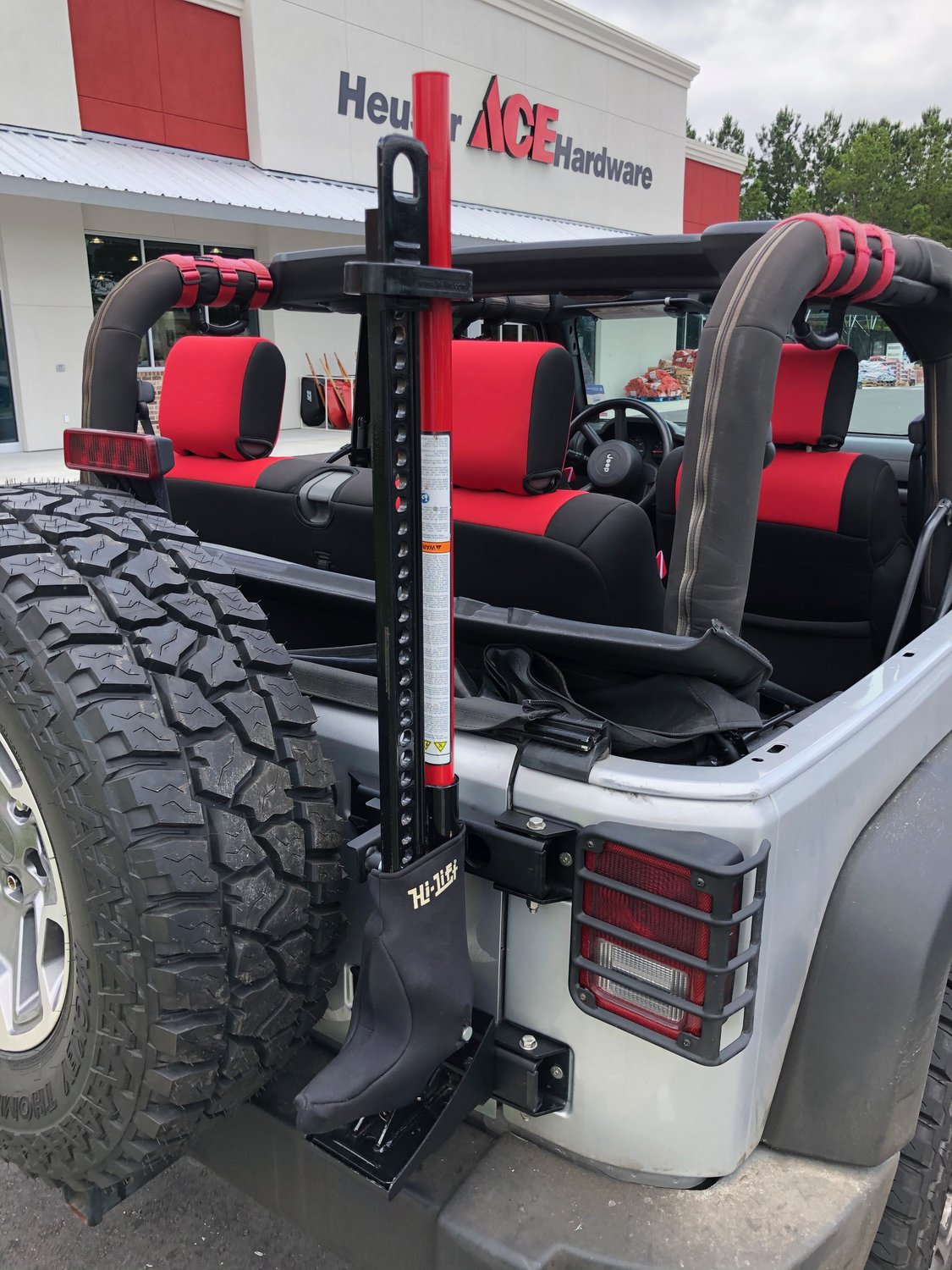 MORryde JP54010 OffRoad Jack Carrier for 0718 Jeep Wrangler JK